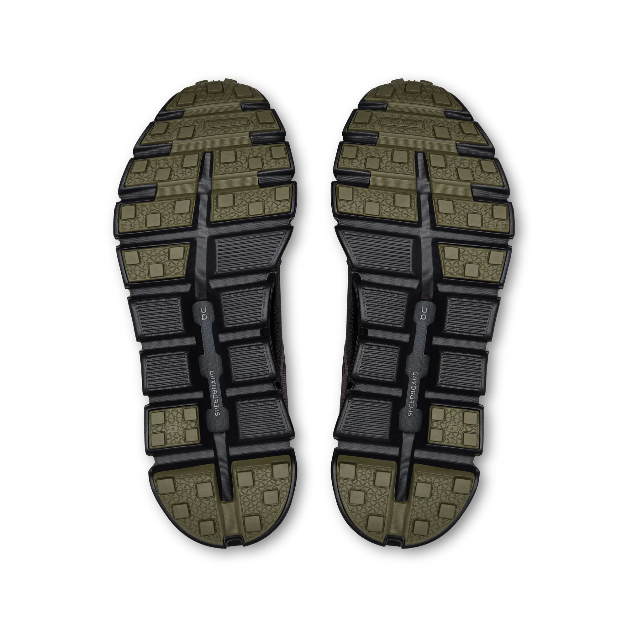 Tênis On Running Cloud 6 Geo Waterproof - Dew Gobi