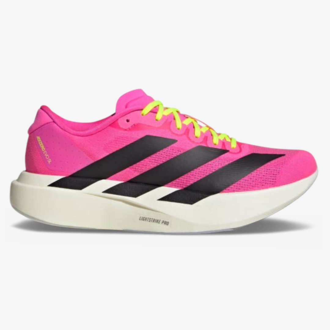 Tênis Adidas Adizero Evo SL - Branco - Rosa - Preto