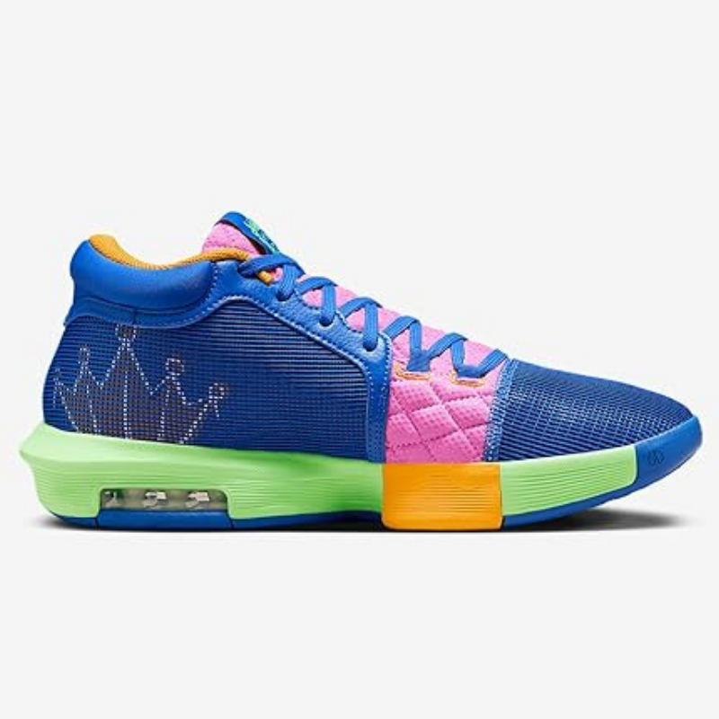 Tênis Nike Lebron Witness VIII - Verde - Azul - Rosa