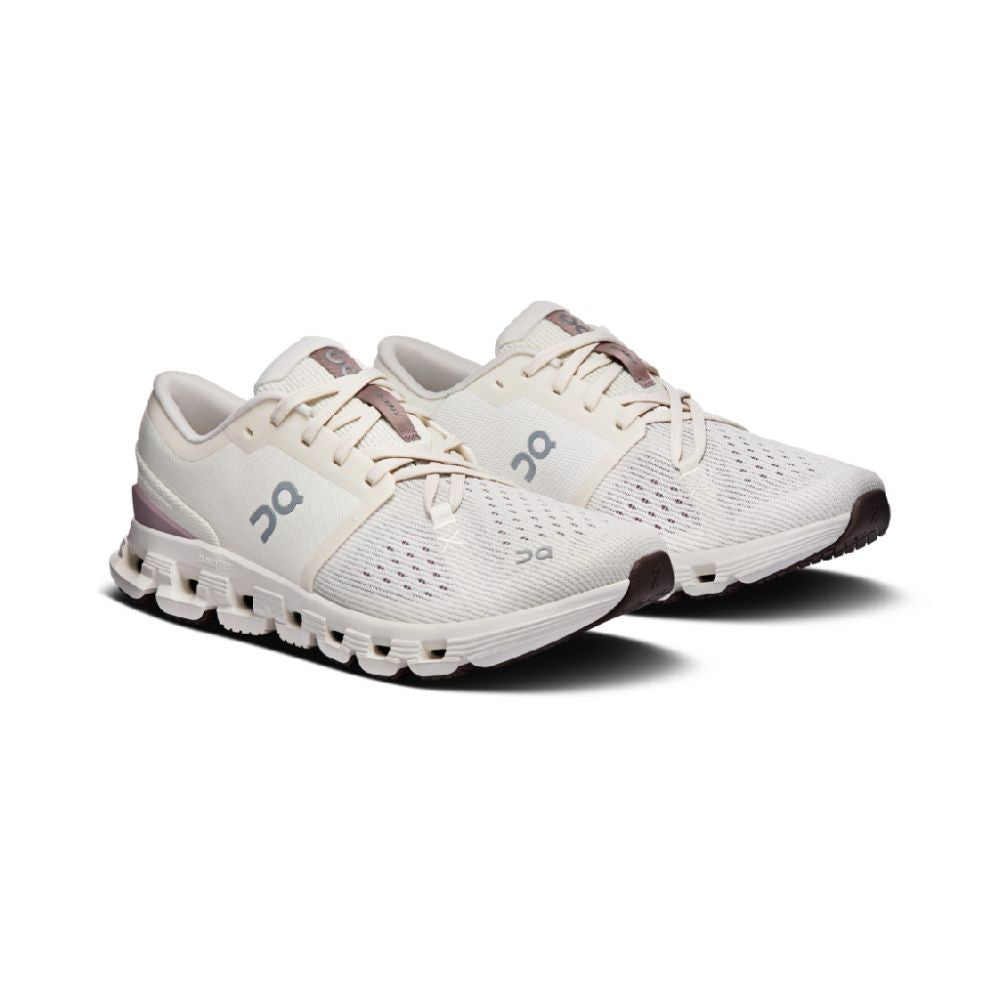 Tênis On Running Cloud X 4 - White Beige