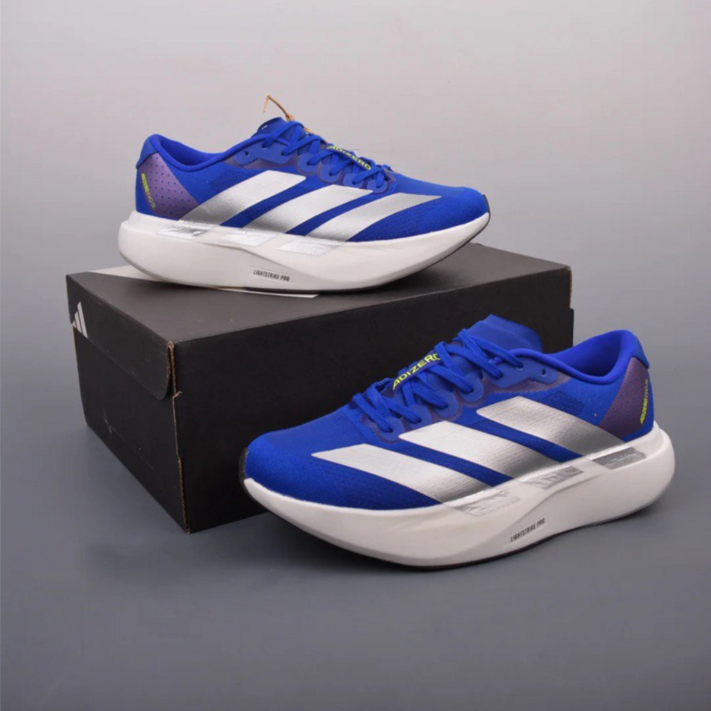 Tênis Adidas Adizero Evo SL - Branco - Azul - Prata