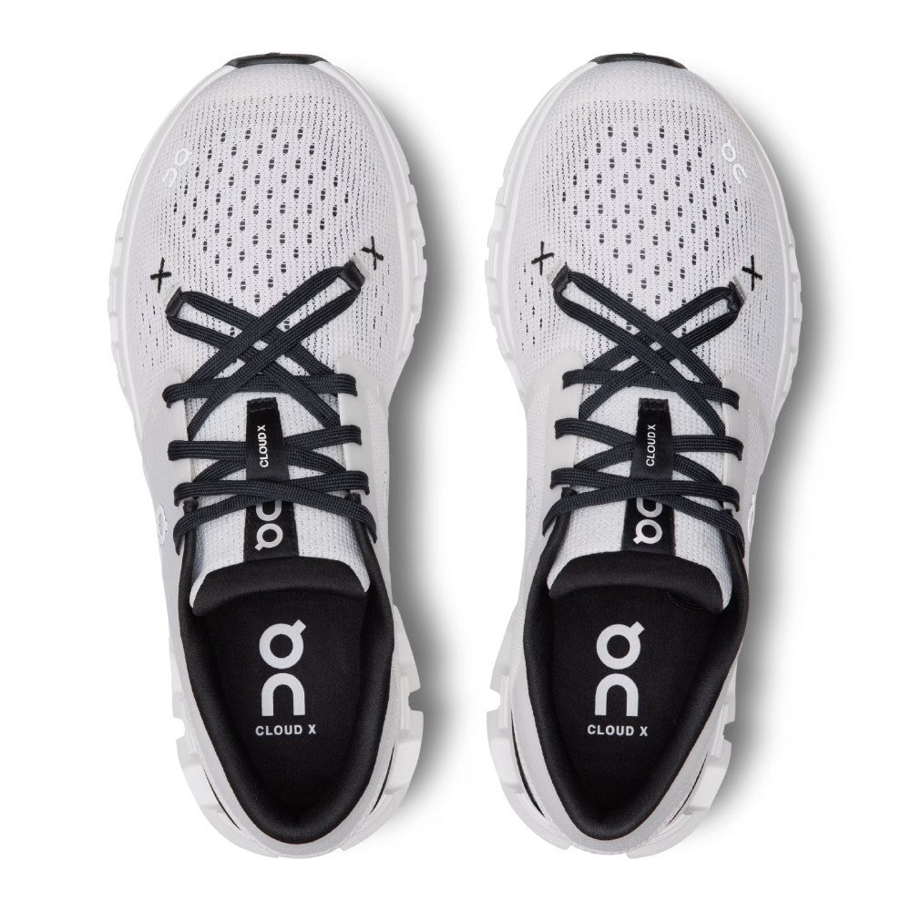 Tênis On Running Cloud X 4 - White Black