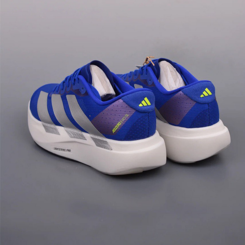Tênis Adidas Adizero Evo SL - Branco - Azul - Prata