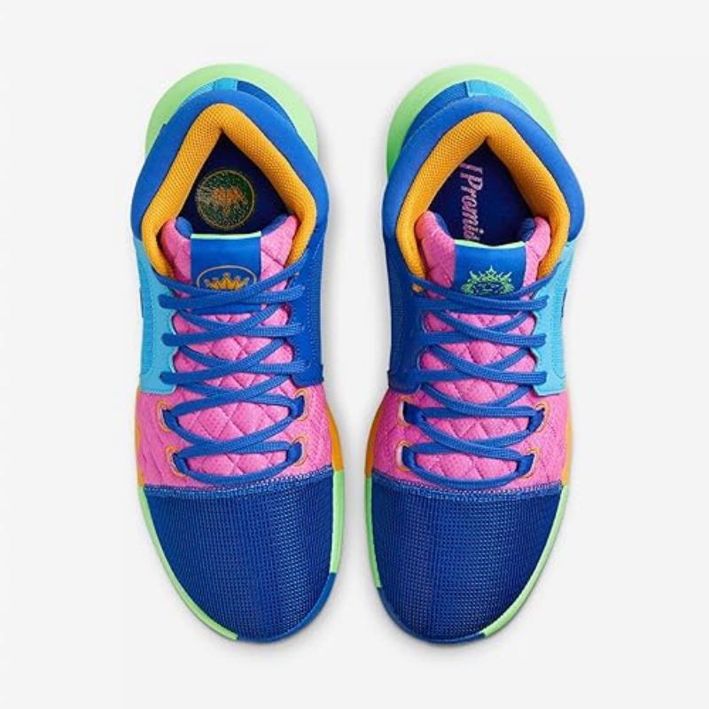 Tênis Nike Lebron Witness VIII - Verde - Azul - Rosa