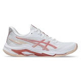 Tenis Asics Netburner Ballistic ff 4 - Branco - Rosa