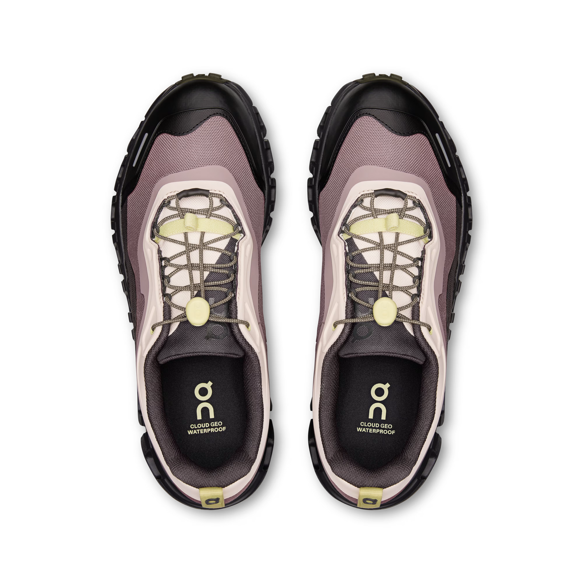 Tênis On Running Cloud 6 Geo Waterproof - Dew Gobi