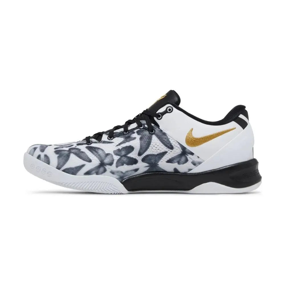 Tênis Nike Kobe 8 - Protro Mambacita White Metallic Gold Black