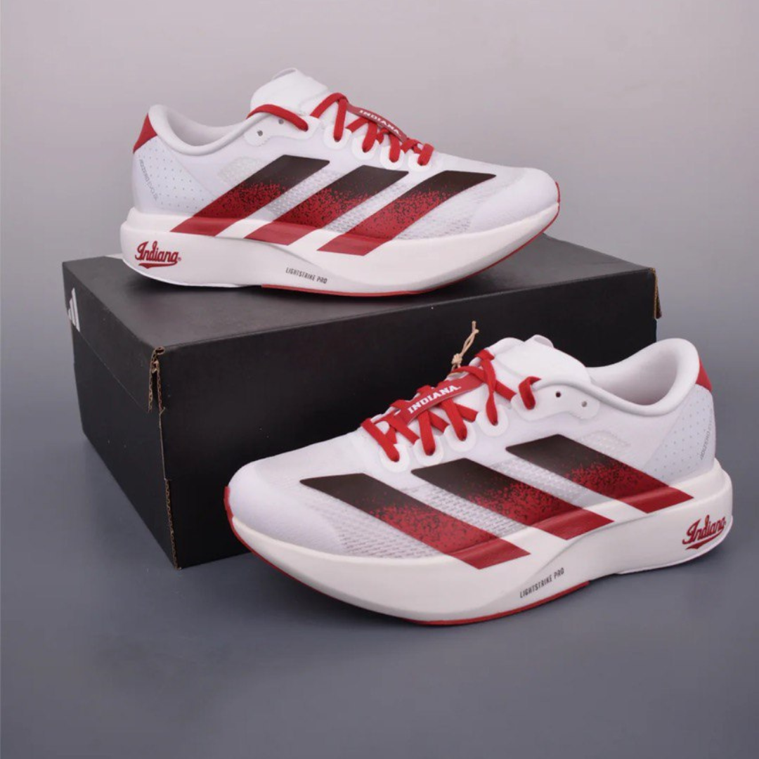 Tênis Adidas Adizero Evo SL - Branco - Vermelho WOLFPACK