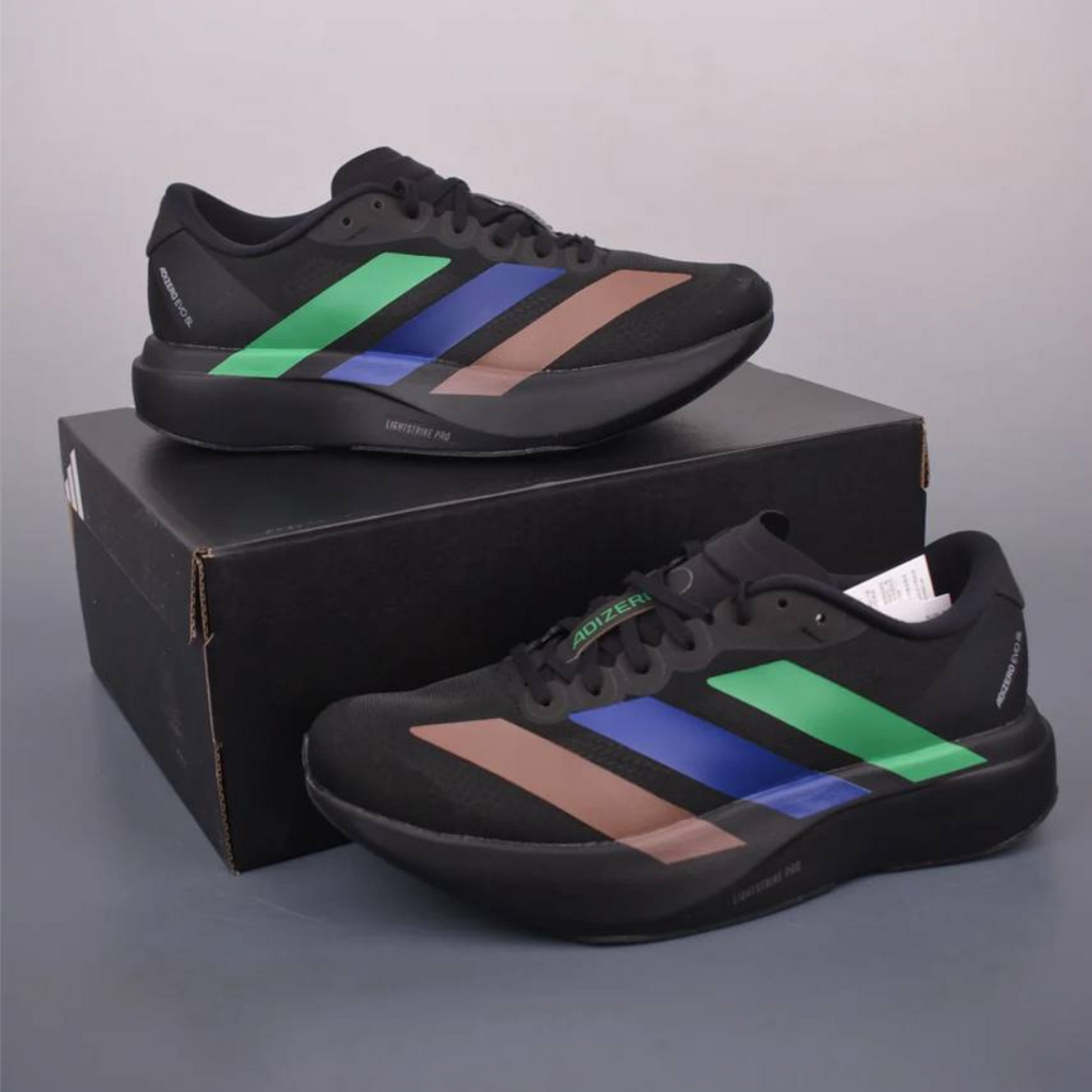 Tênis Adidas Adizero Evo SL - Preto - Azul - Marrom