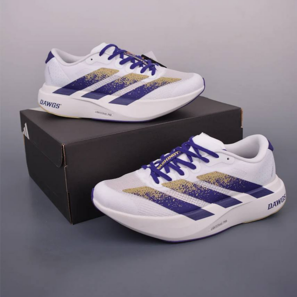 Tênis Adidas Adizero Evo SL - Roxo - Branco - Dourado