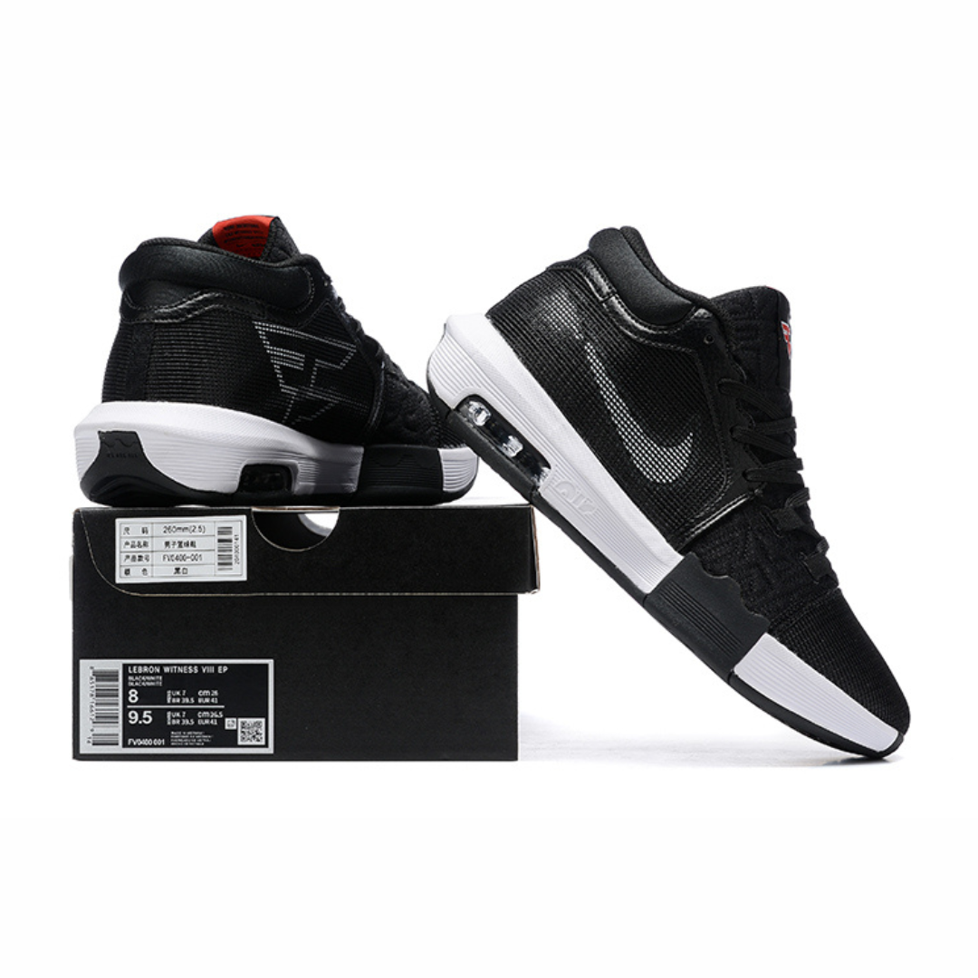 Tênis Nike Lebron Witness VIII - Preto - Branco