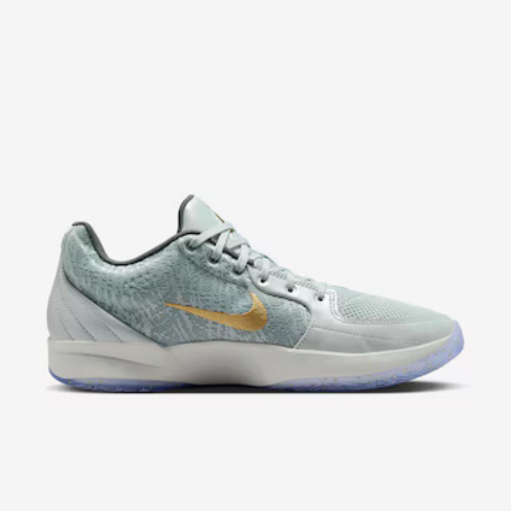 Tênis Nike Ja 2 "Tree Top Light Silver and Metallic Gold"