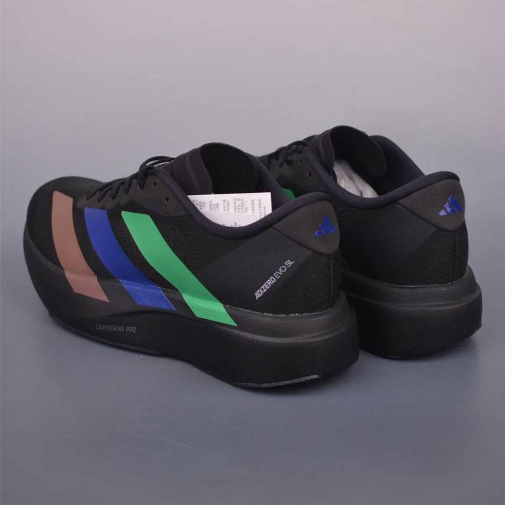 Tênis Adidas Adizero Evo SL - Preto - Azul - Marrom