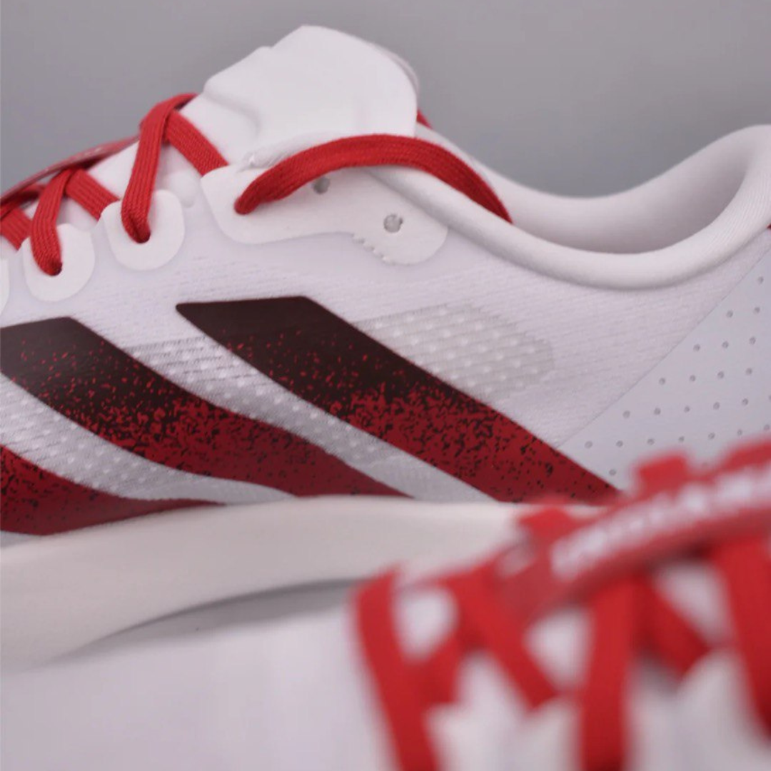 Tênis Adidas Adizero Evo SL - Branco - Vermelho WOLFPACK