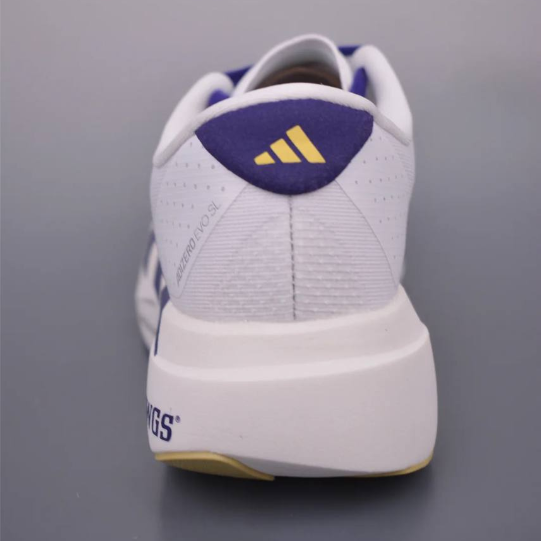 Tênis Adidas Adizero Evo SL - Roxo - Branco - Dourado