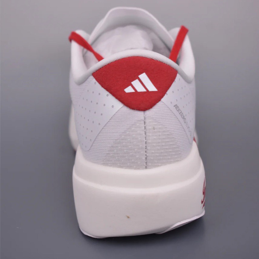 Tênis Adidas Adizero Evo SL - Branco - Vermelho WOLFPACK