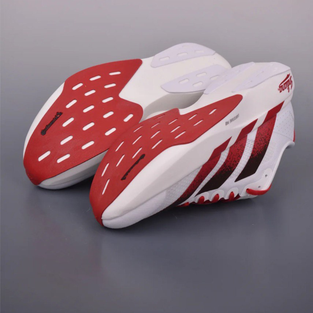 Tênis Adidas Adizero Evo SL - Branco - Vermelho WOLFPACK