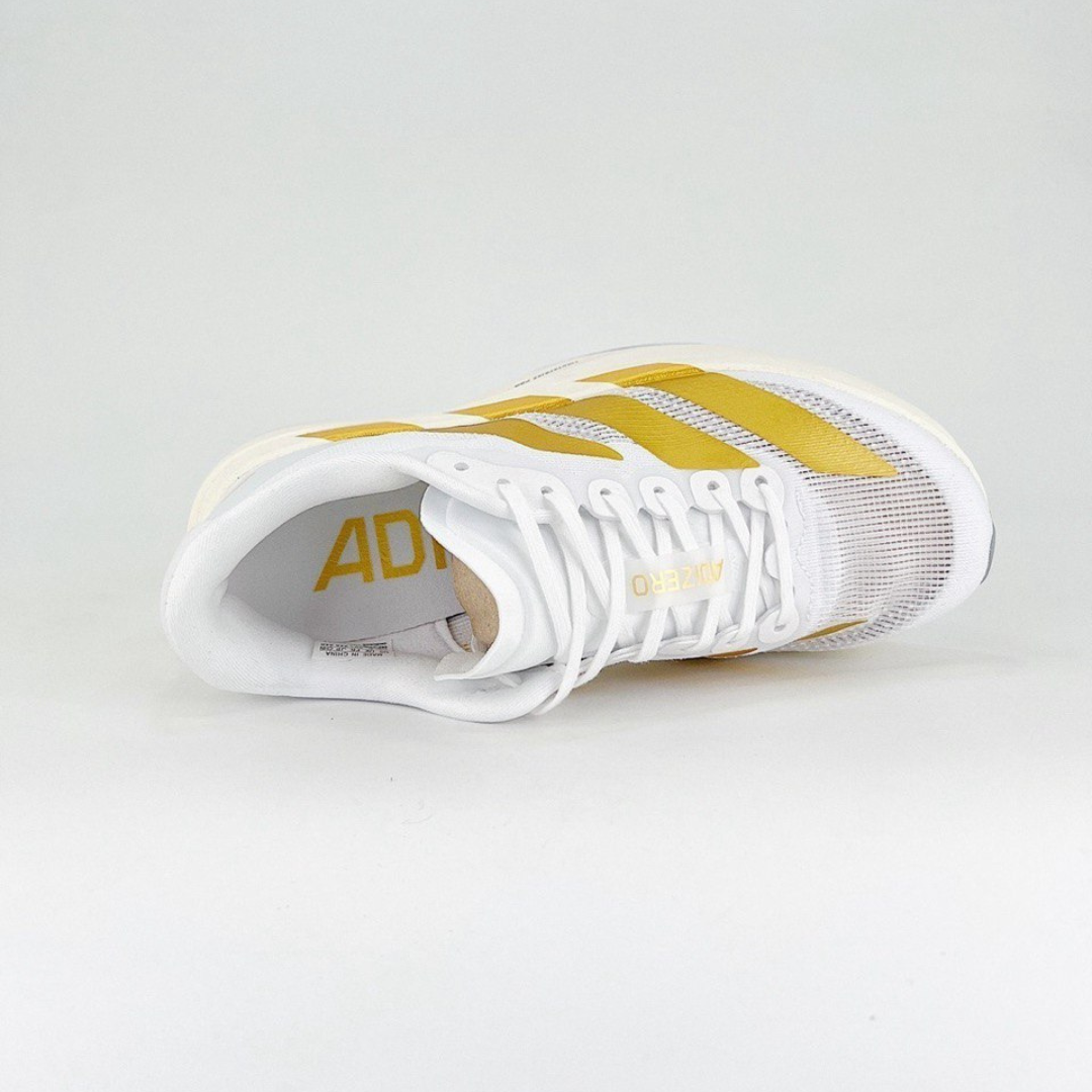 Tênis Adidas Adizero Evo SL - Branco - Dourado