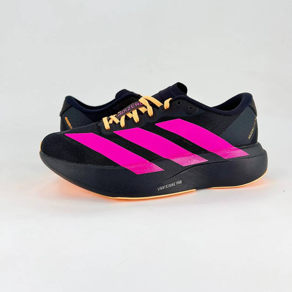 Tênis Adidas Adizero Evo SL - Preto - Amarelo - Rosa