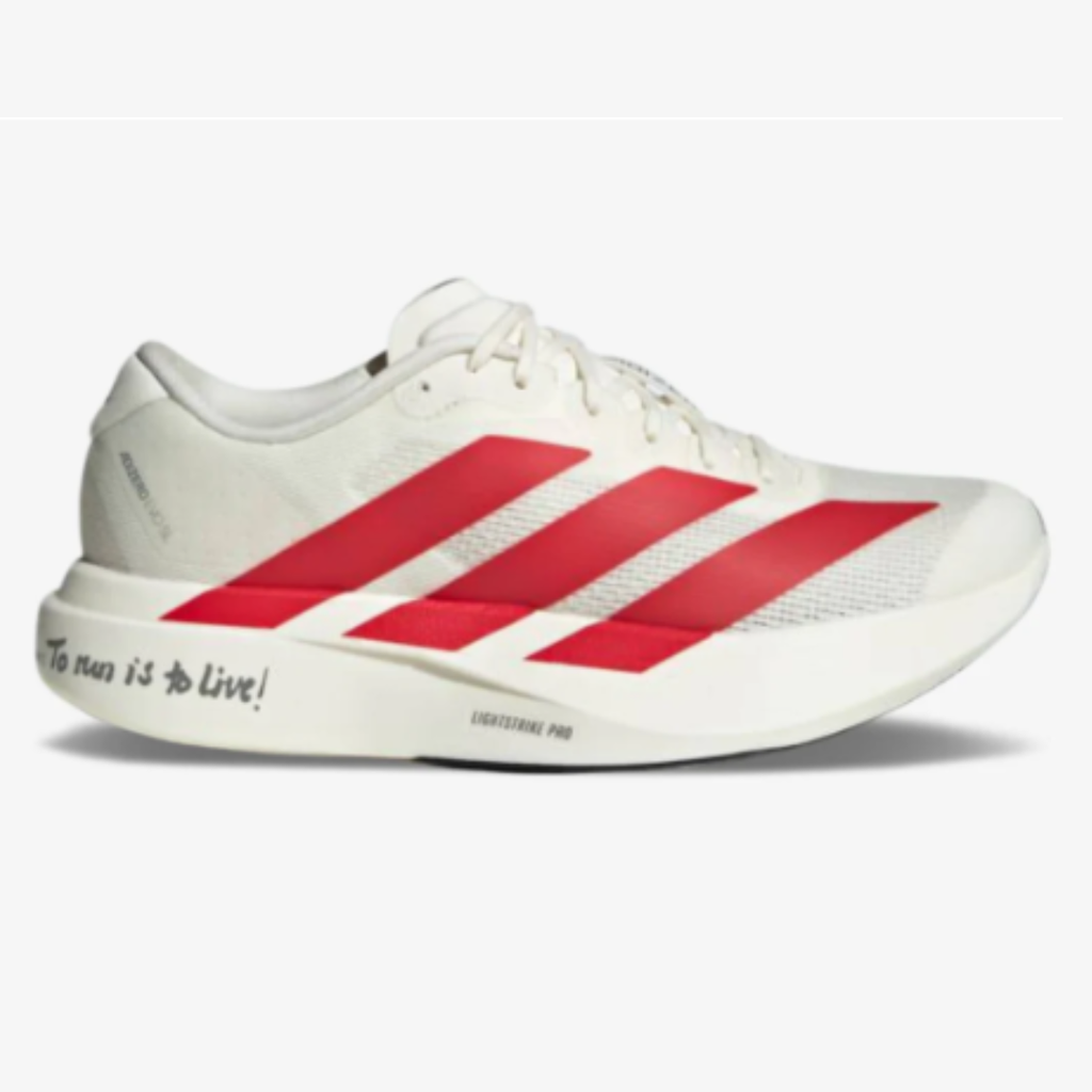 Tênis Adidas Adizero Evo SL - Bege - Vermelho
