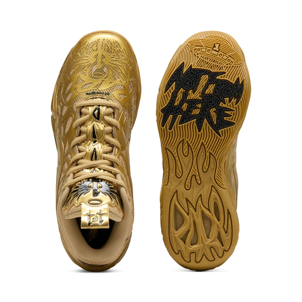 Tênis Puma LaMelo Ball MB.04 - Gold Child