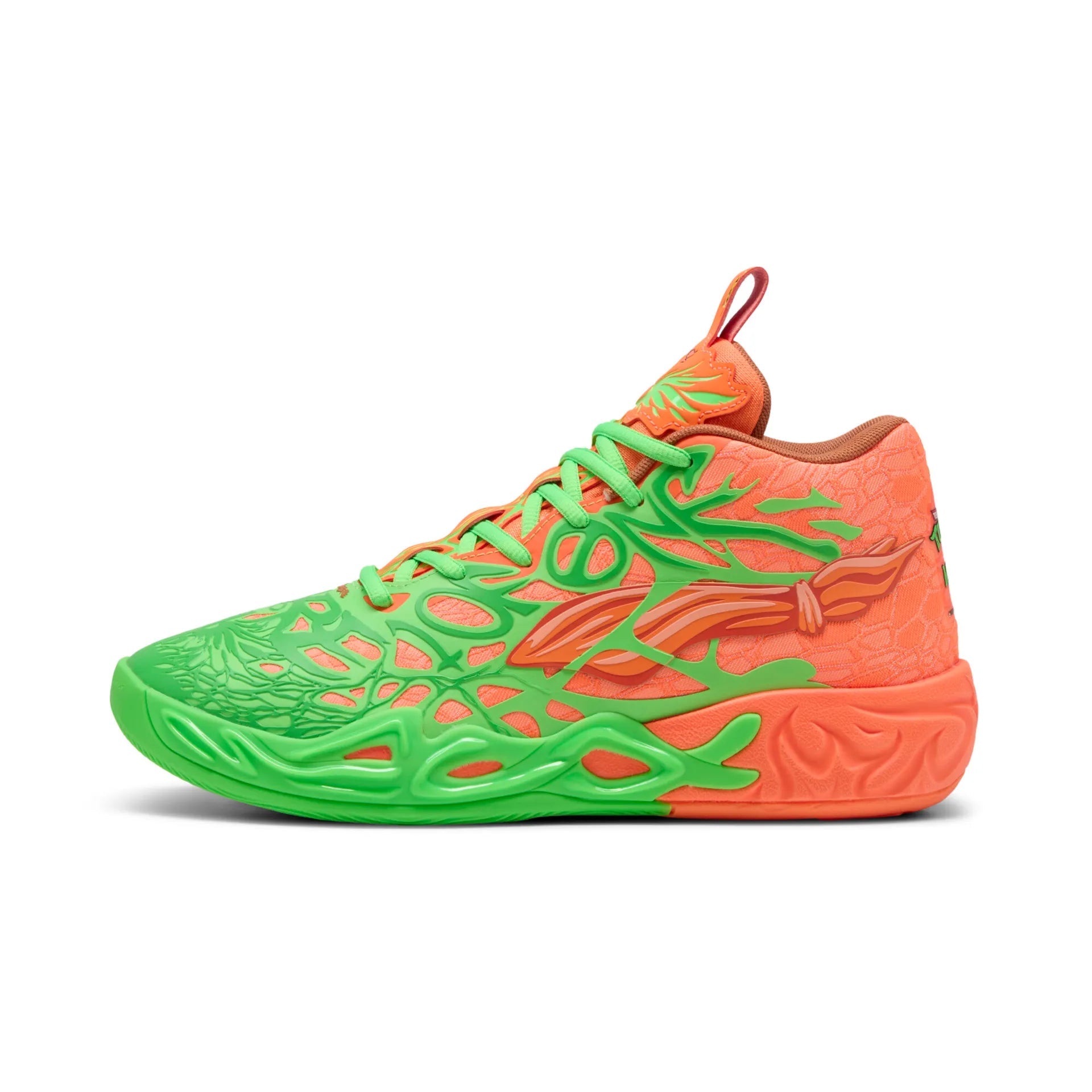 かめ。 Tênis Puma LaMelo Ball MB.04 - Teenage Mutant Ninja Turtles