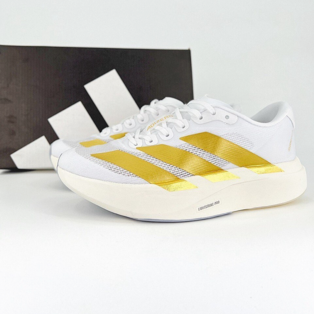 Tênis Adidas Adizero Evo SL - Branco - Dourado