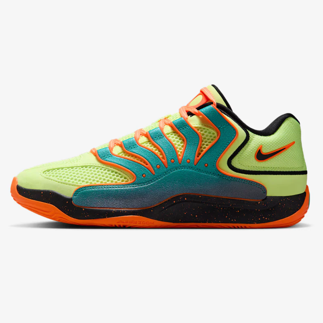 Tenis Nike KD18 - Verde - Laranja