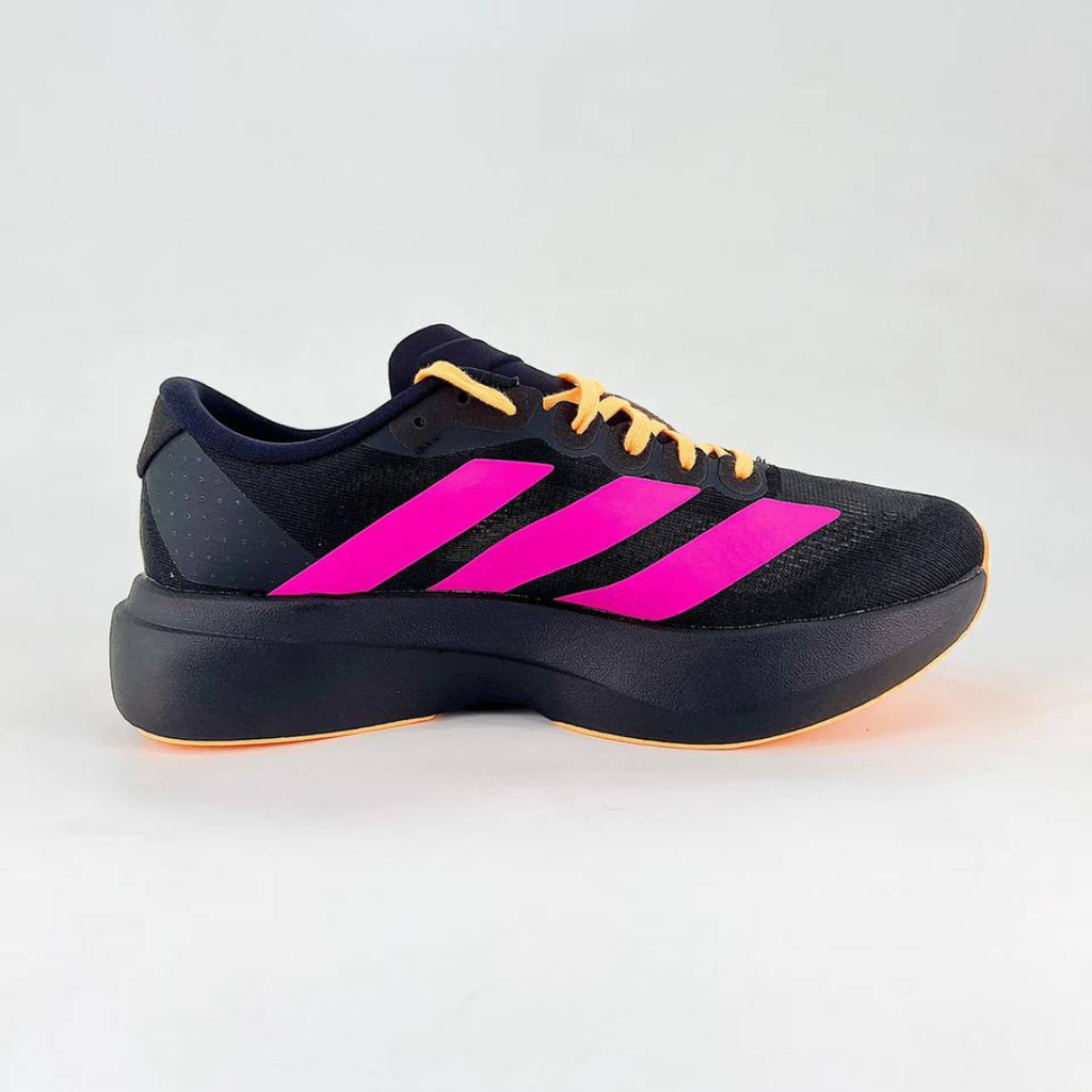 Tênis Adidas Adizero Evo SL - Preto - Amarelo - Rosa