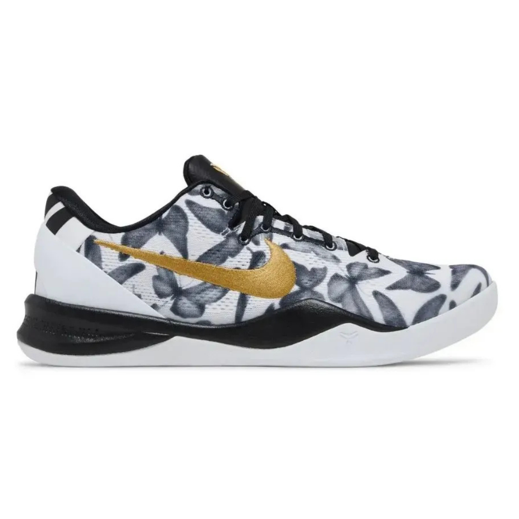 Tênis Nike Kobe 8 - Protro Mambacita White Metallic Gold Black
