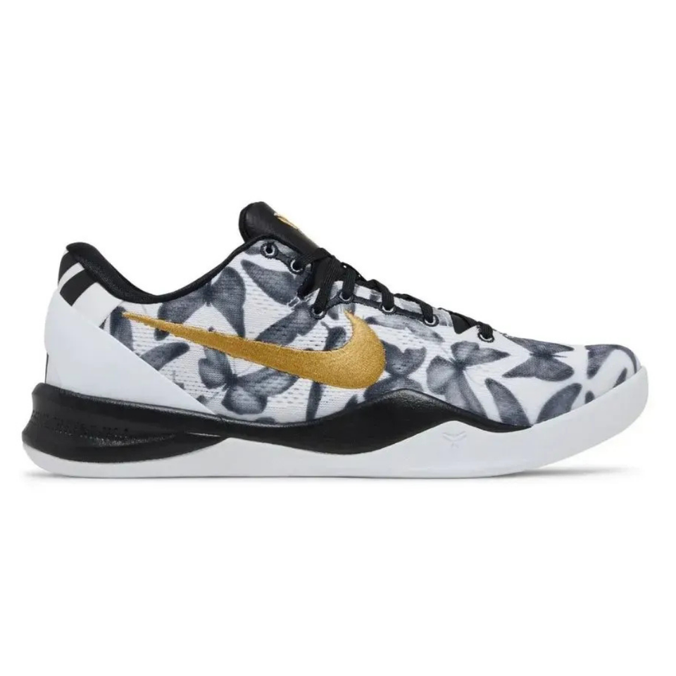 Tênis Nike Kobe 8 - Protro Mambacita White Metallic Gold Black