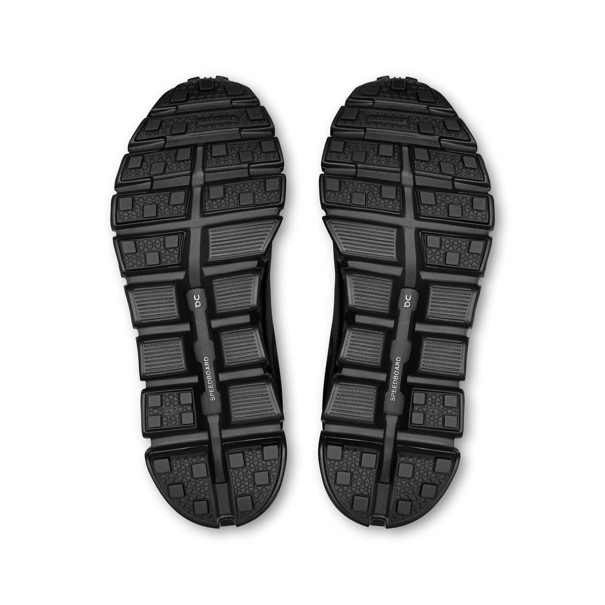Tênis On Running Cloud 6 Geo Waterproof - Black
