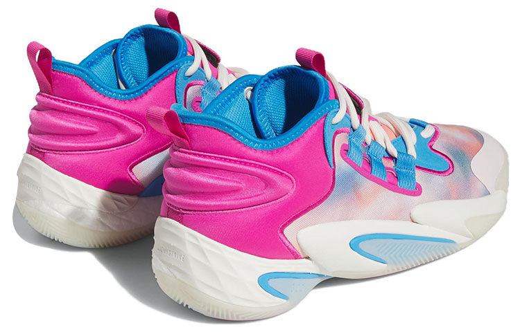 Tênis Adidas BYW Select - Pink - White - Blue