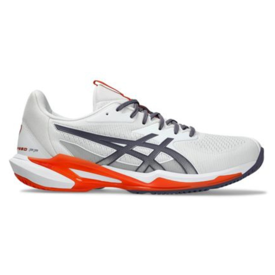 Tênis Asics Solution Speed FF 3 - Branco - Laranja