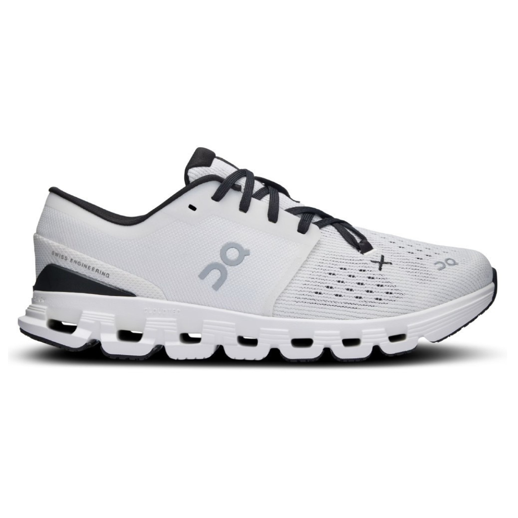 Tênis On Running Cloud X 4 - White Black