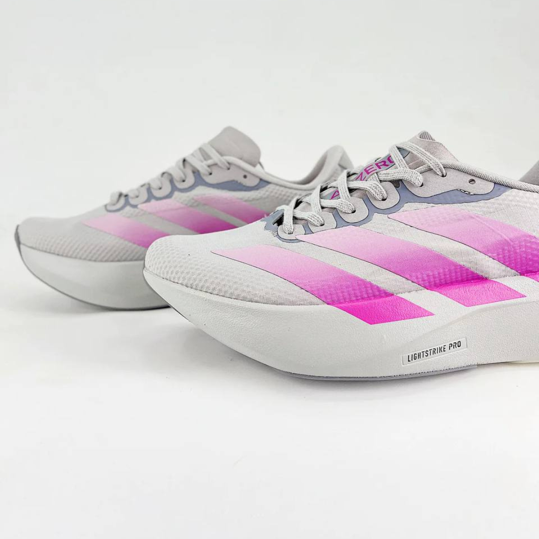 Tênis Adidas Adizero Evo SL - Cinza - Rosa