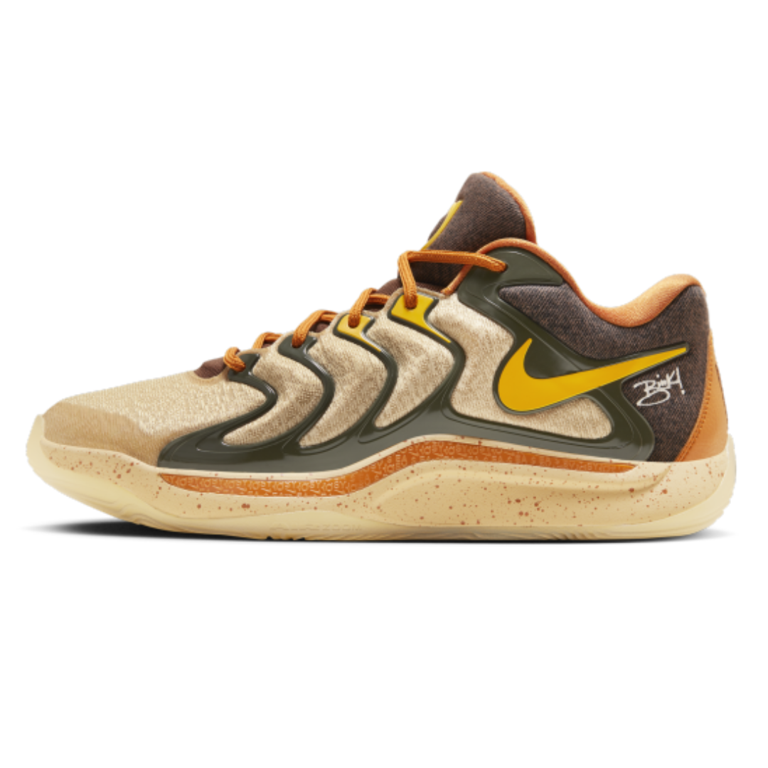 Tenis Nike KD17 - Bege - Amarelo