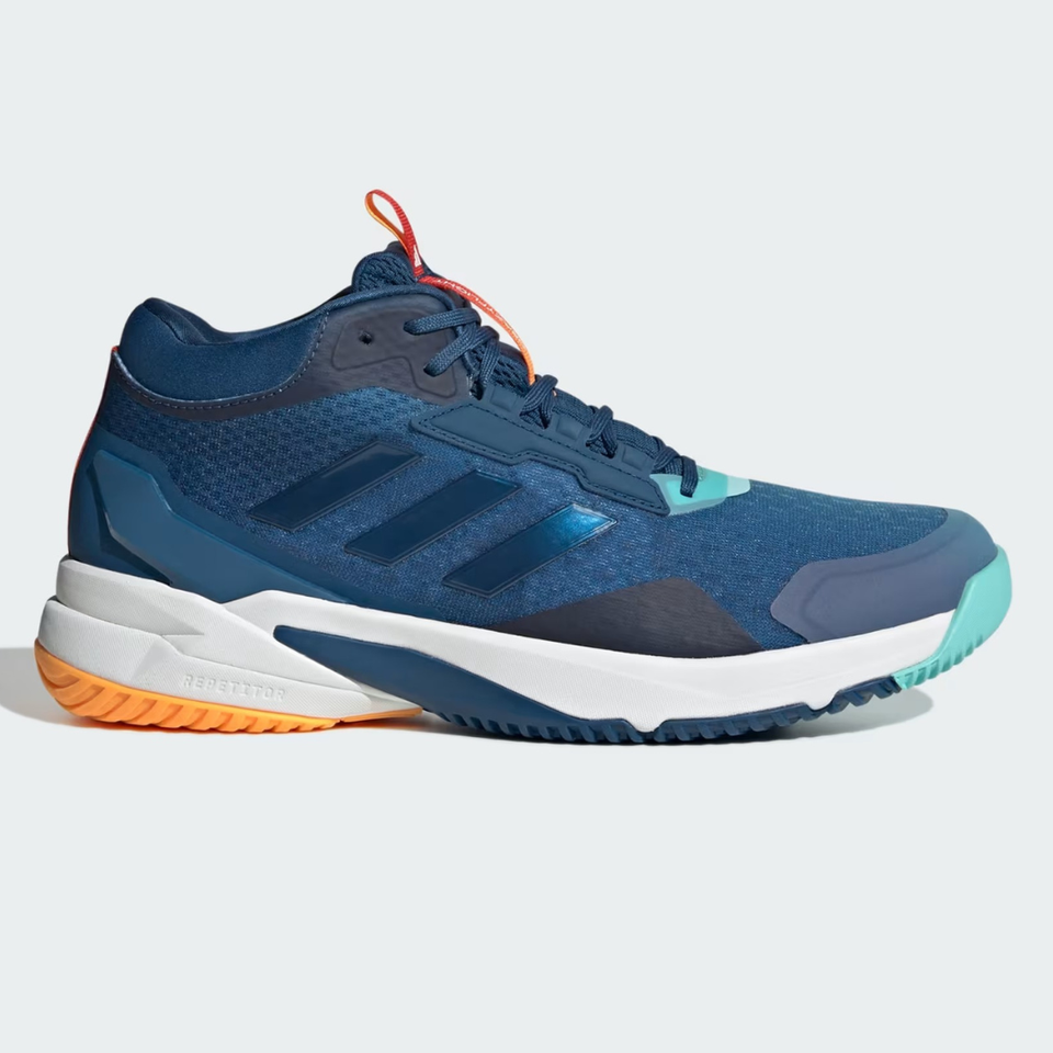 Tênis Adidas Crazyflight Mid 6 - Azul Escuro - Branco