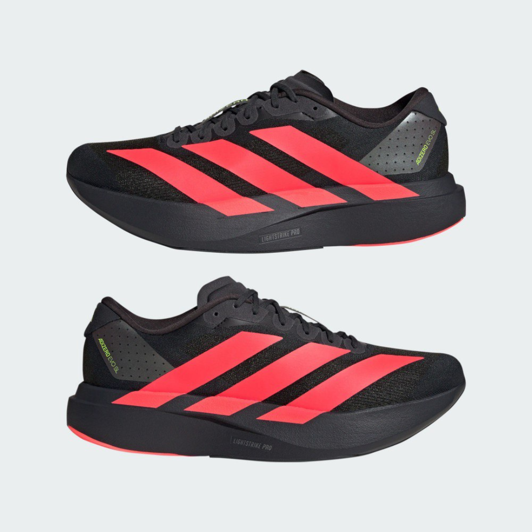 Tênis Adidas Adizero Evo SL - Preto - Vermelho