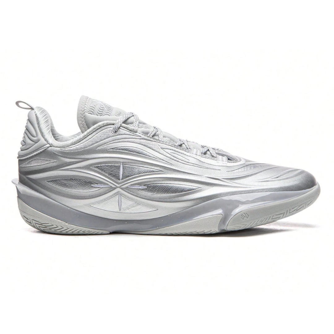 Tênis Li-Ning Wade 808 5 Ultra V2 - Silver Flash