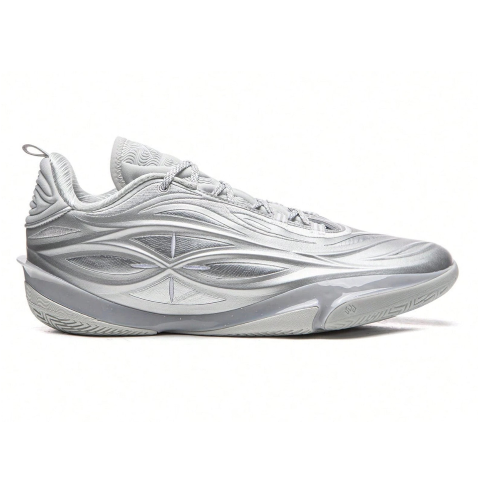 Tênis Li-Ning Wade 808 5 Ultra V2 - Silver Flash