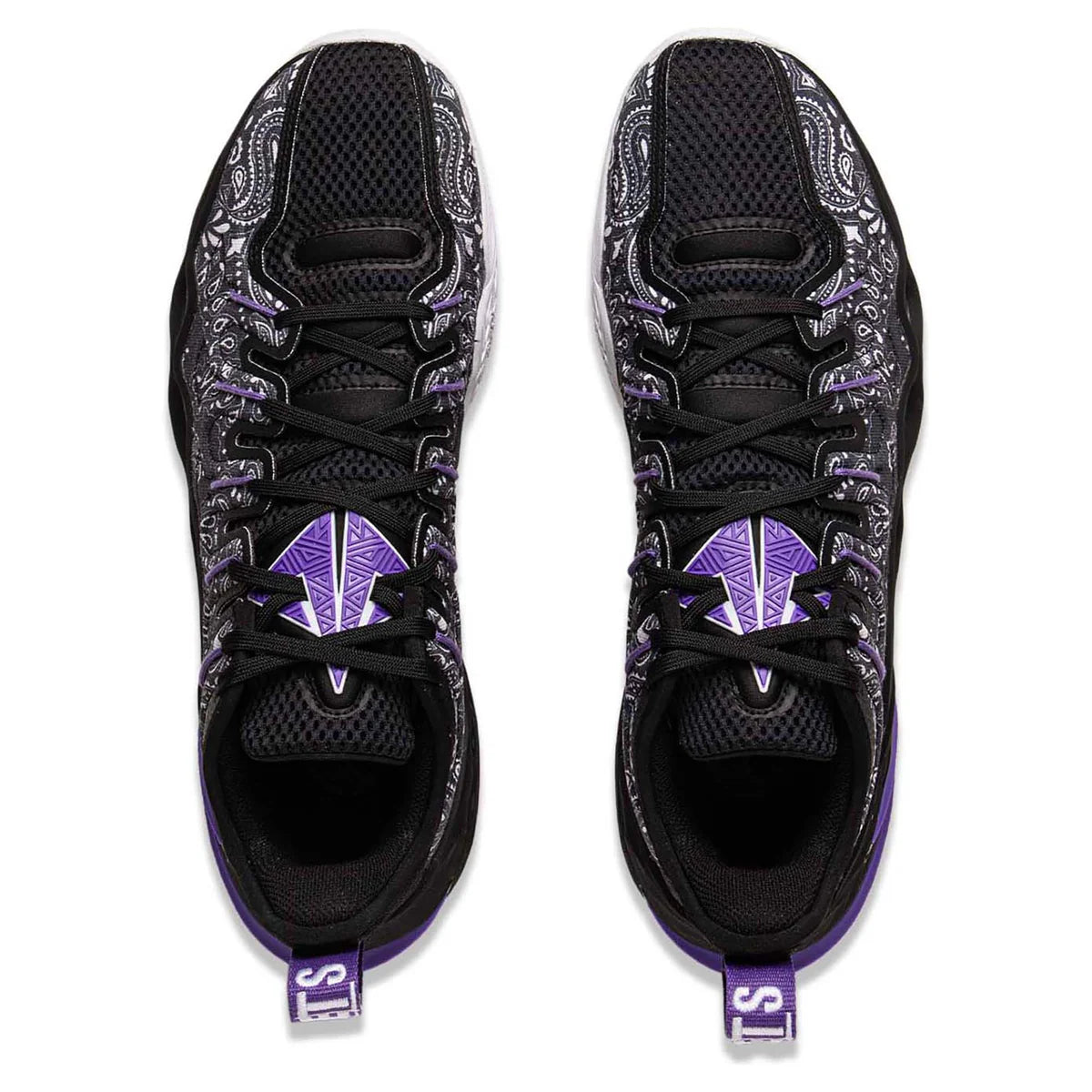 Tênis Li-Ning Jimmy Buckets - Black Purple