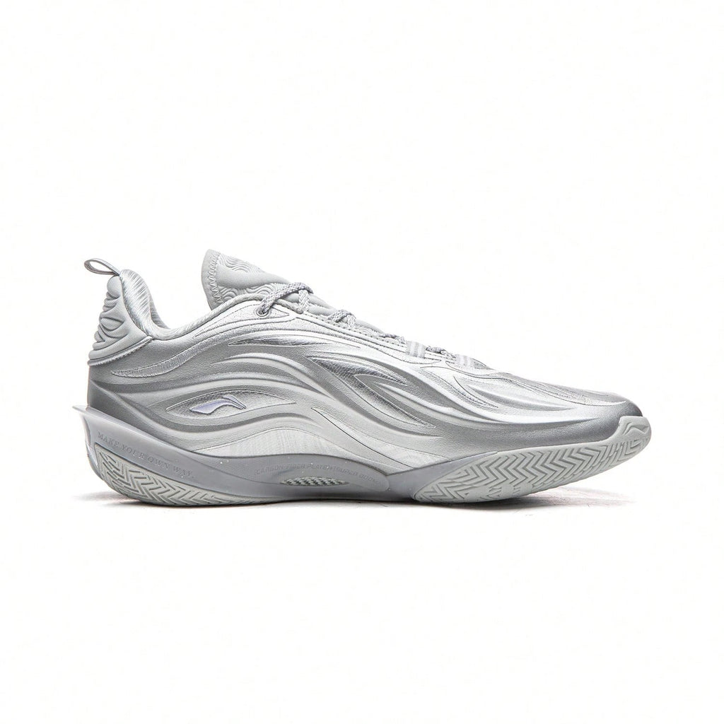 Tênis Li-Ning Wade 808 5 Ultra V2 - Silver Flash