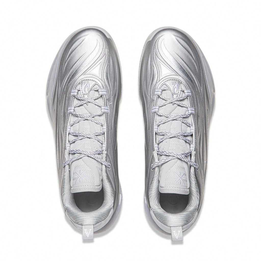 Tênis Li-Ning Wade 808 5 Ultra V2 - Silver Flash
