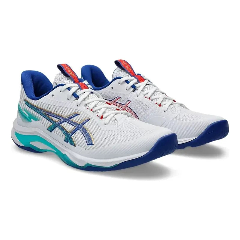 Tenis Asics Netburner Ballistic ff 4 - Azul