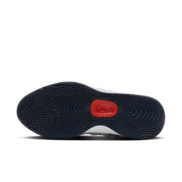 Tenis Nike KD17 - Branco - Vermelho