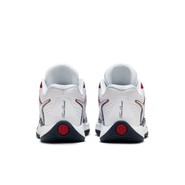 Tenis Nike KD17 - Branco - Vermelho