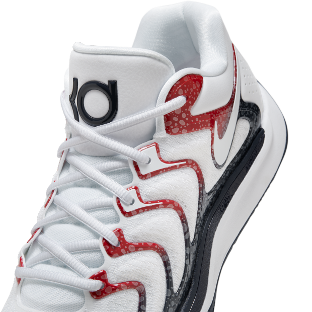 Tenis Nike KD17 - Branco - Vermelho