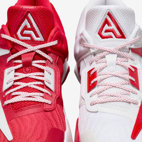 Tênis Nike Giannis Immortality 3 - Vermelho - Branco