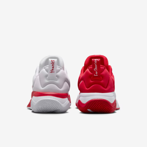 Tênis Nike Giannis Immortality 3 - Vermelho - Branco